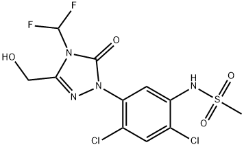 Hydroxy Sulfentrazone Struktur