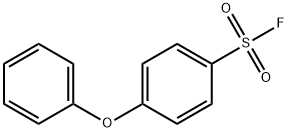 Benzenesulfonyl fluoride, 4-phenoxy- Struktur