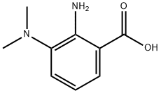 2-amino-3-(dimethylamino)benzoic acid Struktur