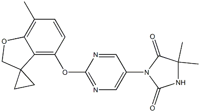 Kv3 modulator 1 Struktur