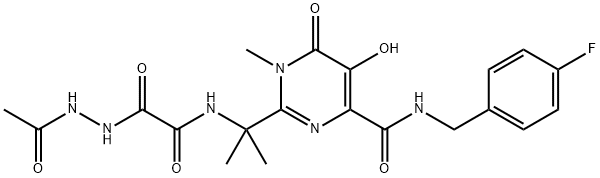 Raltegravir EP impurity C Struktur