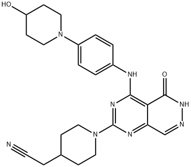 Gusacitinib Struktur