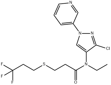 tyclopyrazoflor Struktur