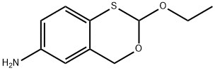 4H-1,3-Benzoxathiin-6-amine,2-ethoxy-(9CI) Struktur