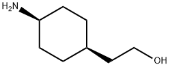 Cyclohexaneethanol, 4-amino-, cis- Struktur