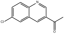 Ethanone, 1-(6-chloro-3-quinolinyl)- Struktur