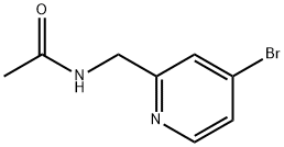 Acetamide, N-[(4-bromo-2-pyridinyl)methyl]- Struktur