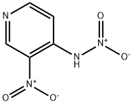 4-Pyridinamine, N,3-dinitro- Struktur