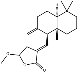 Coronarin D methyl ether Struktur