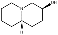 trans-3-Hydroxyquinolizidine Struktur