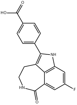 Rucaparib Carboxylic Acid Struktur