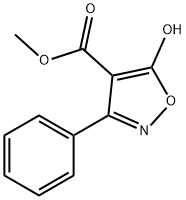 4-Isoxazolecarboxylicacid,5-hydroxy-3-phenyl-(8CI) Struktur