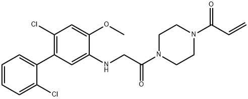 K-Ras G12C-IN-1 Struktur