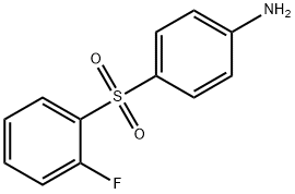 Benzenamine, 4-[(2-fluorophenyl)sulfonyl]- Struktur