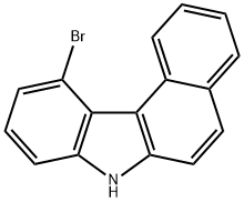 11-bromo-7H-benzo[c]carbazole Struktur