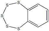 Benzopentathiepin Struktur