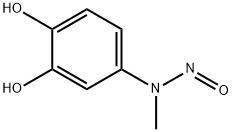 1,2-Benzenediol, 4-(methylnitrosoamino)- Struktur