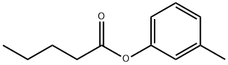 Pentanoic acid, 3-methylphenyl ester Struktur