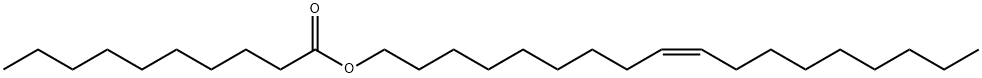 Decanoic acid, 9-octadecenyl ester, (Z)- (8CI,9CI) Struktur