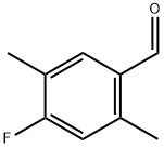 Benzaldehyde, 4-fluoro-2,5-dimethyl- Struktur