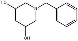 1-Benzyl-piperidine-3,5-diol Struktur