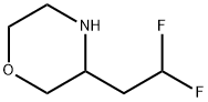 3-(2,2-difluoroethyl)morpholine Struktur