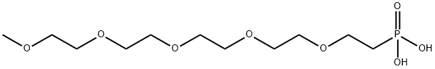 m-PEG5-phosphonic acid Struktur