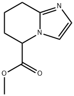 Imidazo[1,2-a]pyridine-5-carboxylic acid, 5,6,7,8-tetrahydro-, methyl ester Struktur