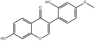 2''-HYDROXYFORMONONETIN Struktur