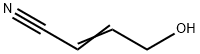 2-Butenenitrile, 4-hydroxy- Struktur