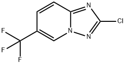 2-CHLORO-6-(TRIFLUOROMETHYL)-[1,2,4]TRIAZOLO[1,5-A]PYRIDINE(WXFC0760) Struktur