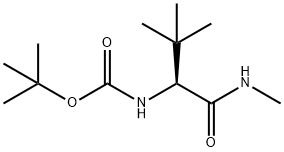 (S)-tert-butyl (3,3-dimethyl-1-(methylamino)-1-oxobutan-2-yl)carbamate(WXC08256) Struktur