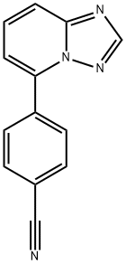 Benzonitrile, 4-[1,2,4]triazolo[1,5-a]pyridin-5-yl- Struktur