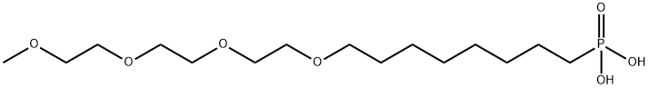 m-PEG4-(CH2)8-phosphonic acid Struktur