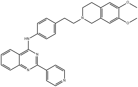 P-gp inhibitor 1 Struktur