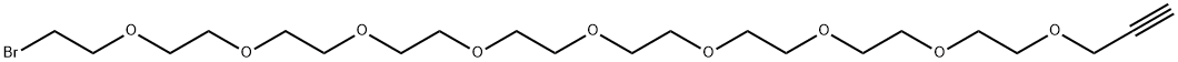 ALKYNE-PEG9-BR 結(jié)構(gòu)式