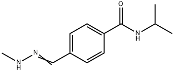 N-isopropyl-alpha-(2-methylhydrazo)-4-toluamide Struktur