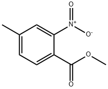 Methyl 4-methyl-2-nitrobenzoate4-Methyl-2-nitrobenzoic Acid methyl ester Struktur