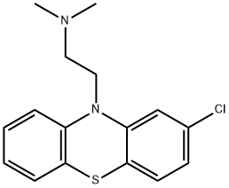 Chlorphenethazin Struktur