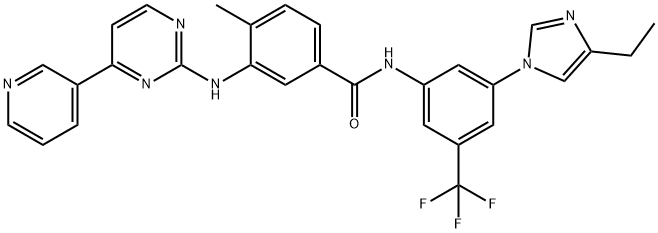 NILOTINIB IMPURITY 11 Struktur