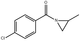 1-(4-氯苯甲?；?-2-甲基-氮丙啶 結(jié)構(gòu)式