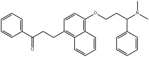 Dapoxetine impurity Struktur