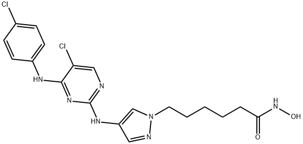 JAK/HDAC-IN-1 Struktur