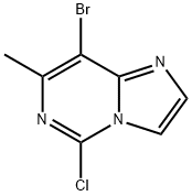 8-Bromo-5-chloro-7-methylimidazo[1,2-c]pyrimidine Struktur