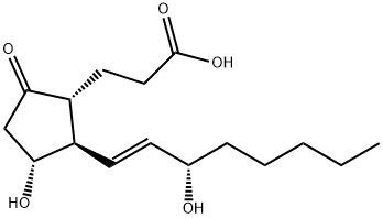 tetranorprostaglandin E1 Struktur