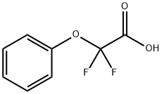 Acetic acid, 2,2-difluoro-2-phenoxy- Struktur