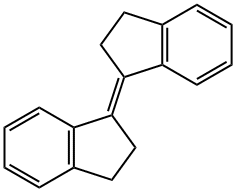 1H-Indene, 1-(2,3-dihydro-1H-inden-1-ylidene)-2,3-dihydro-, (1E)- Struktur