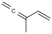 1,2,4-Pentatriene, 3-methyl- Struktur