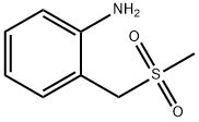 Benzenamine, 2-[(methylsulfonyl)methyl]- Struktur