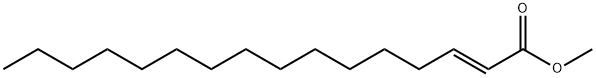 2-Hexadecenoic acid, methyl ester, (2E)- Struktur